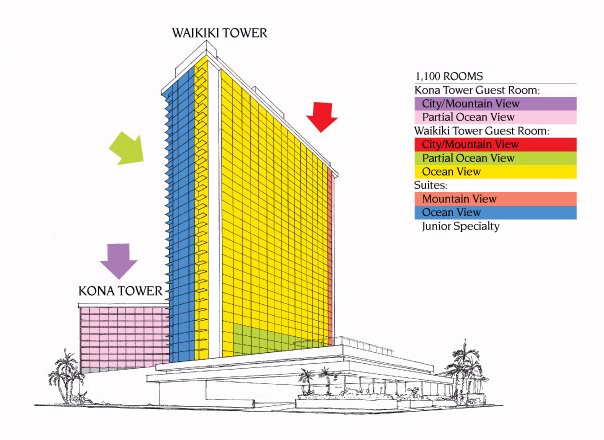 Map Layout Ala Moana Hotel