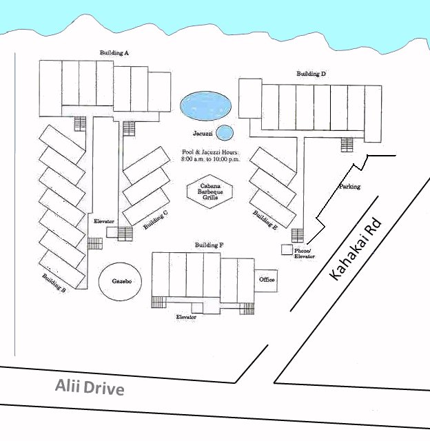 Map Layout Kona Reef