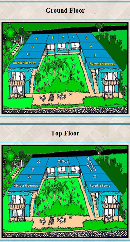 Map Layout Makai Inn