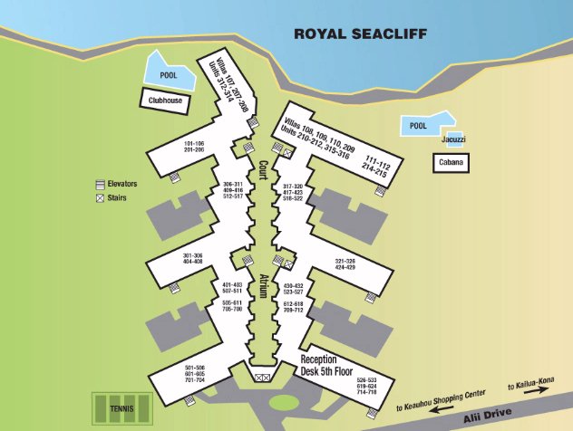 Map Layout Royal Seacliff