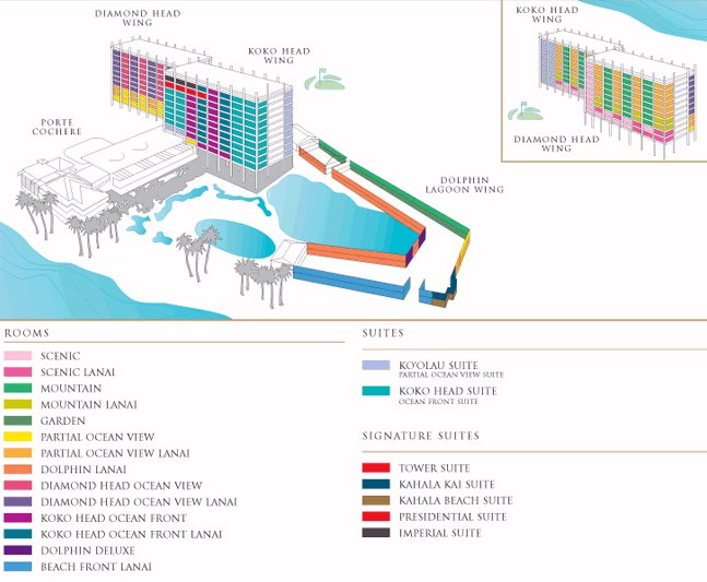 Map Layout The Kahala Hotel & Resort